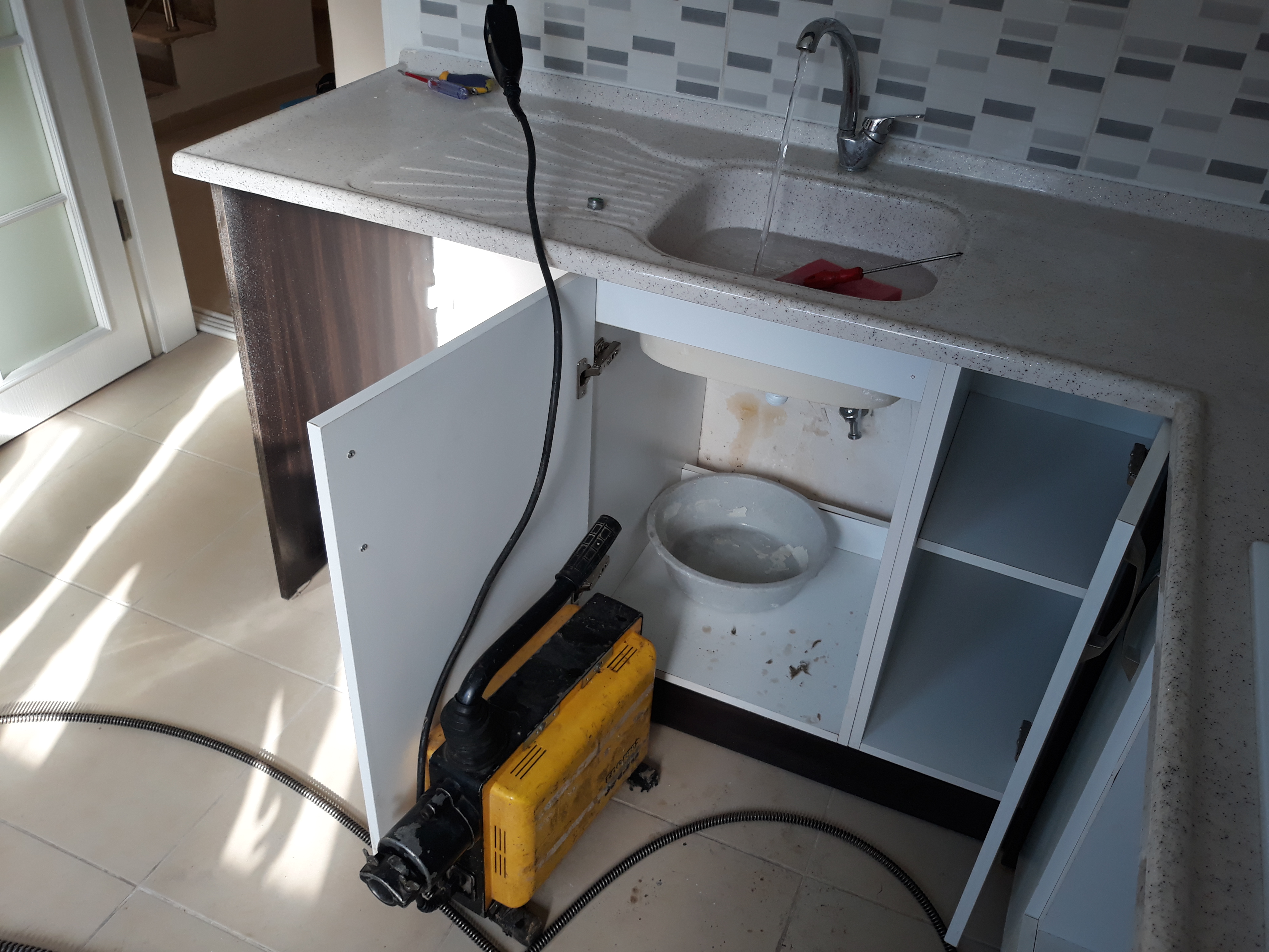 Su kaçağı şüphesi kontrolü